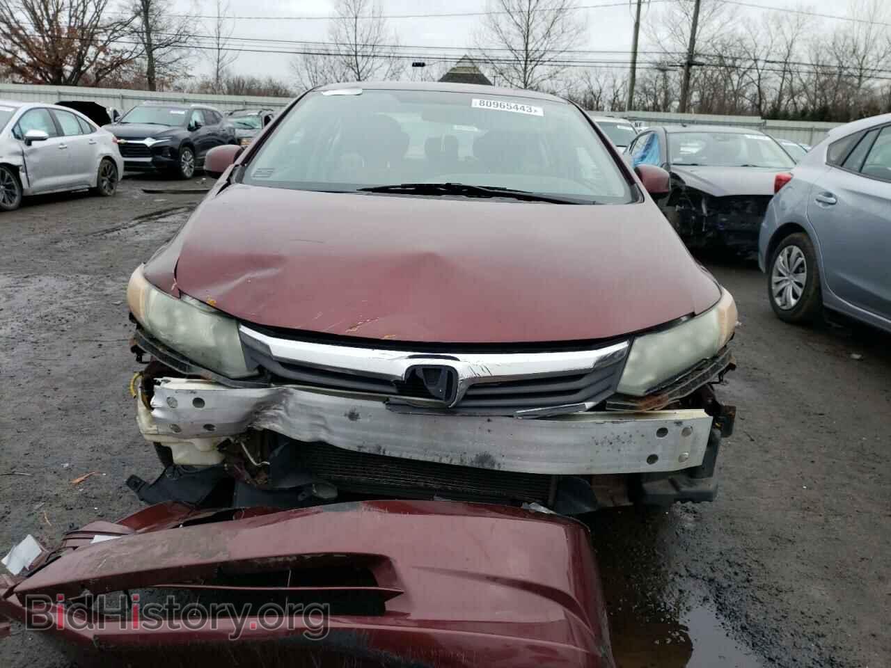 2012 HONDA CIVIC - VIN: 2HGFB2F50CH543742 - Фото 5