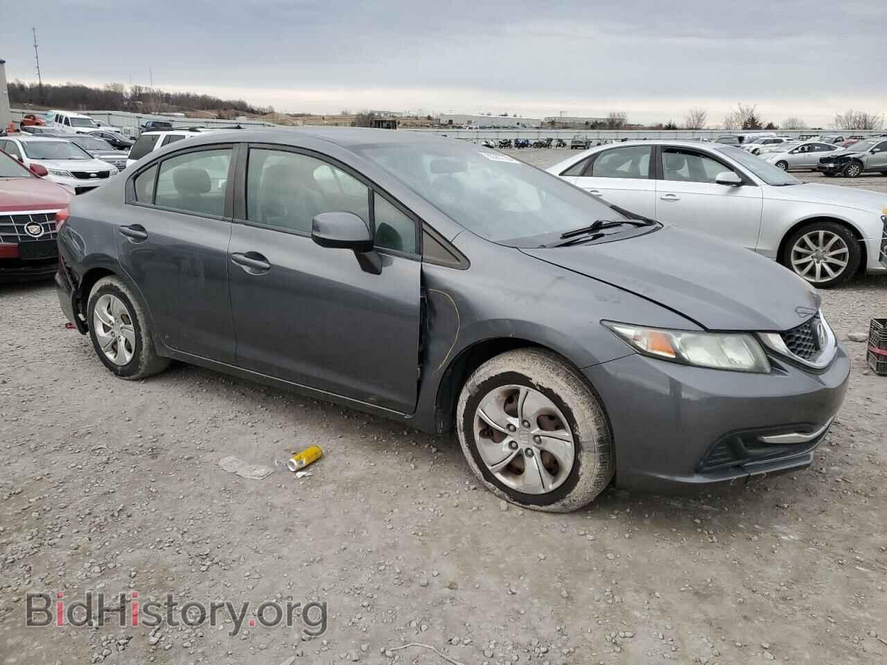 2013 HONDA CIVIC - VIN: 19XFB2F50DE054026 - Фото 4