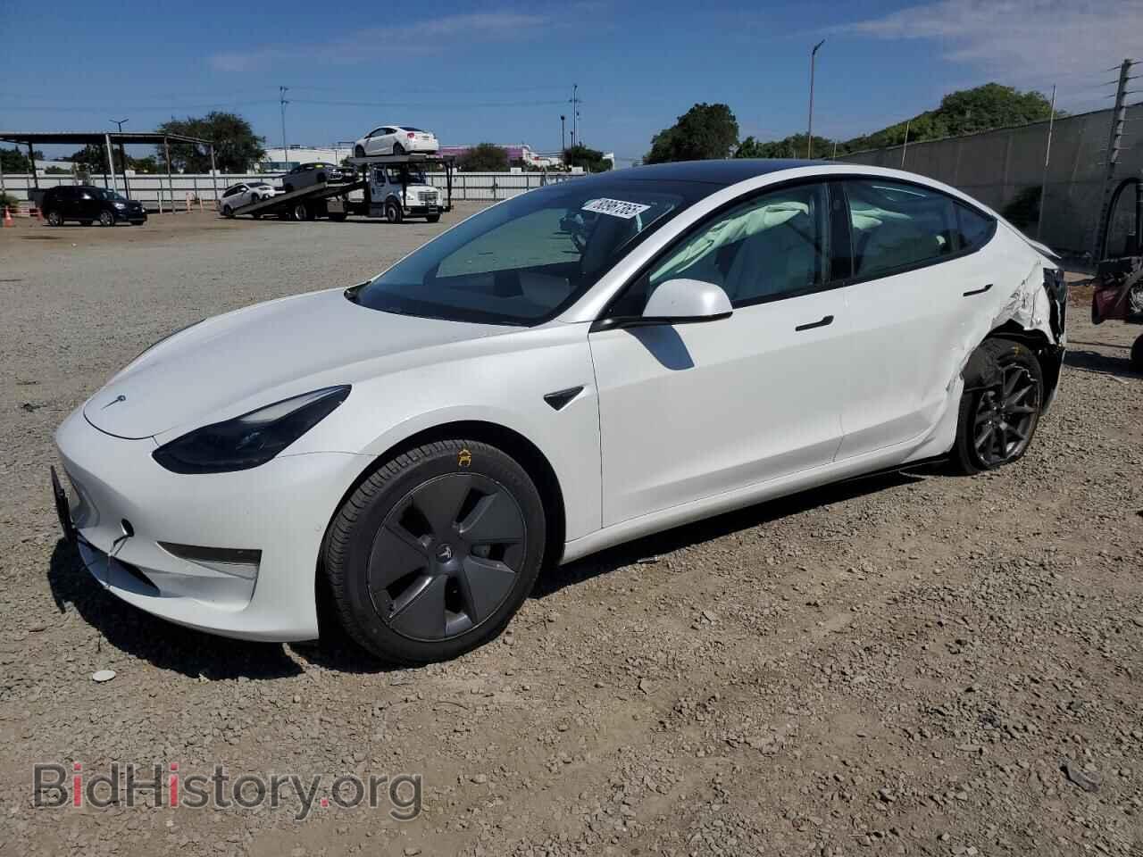 Photo 5YJ3E1EA9MF928600 - TESLA MODEL 3 2021