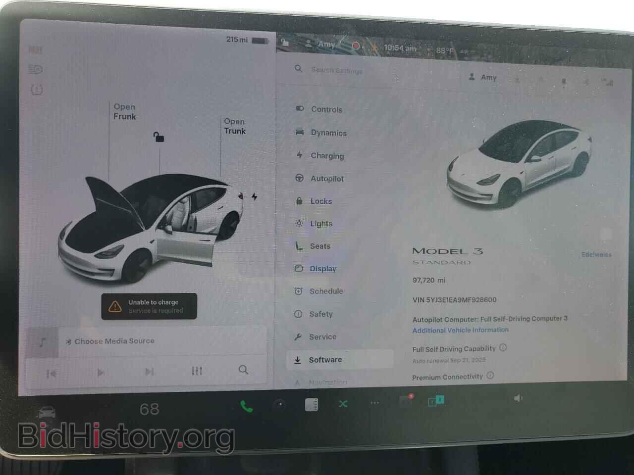 2021 TESLA MODEL 3 - VIN: 5YJ3E1EA9MF928600 - Photo 9