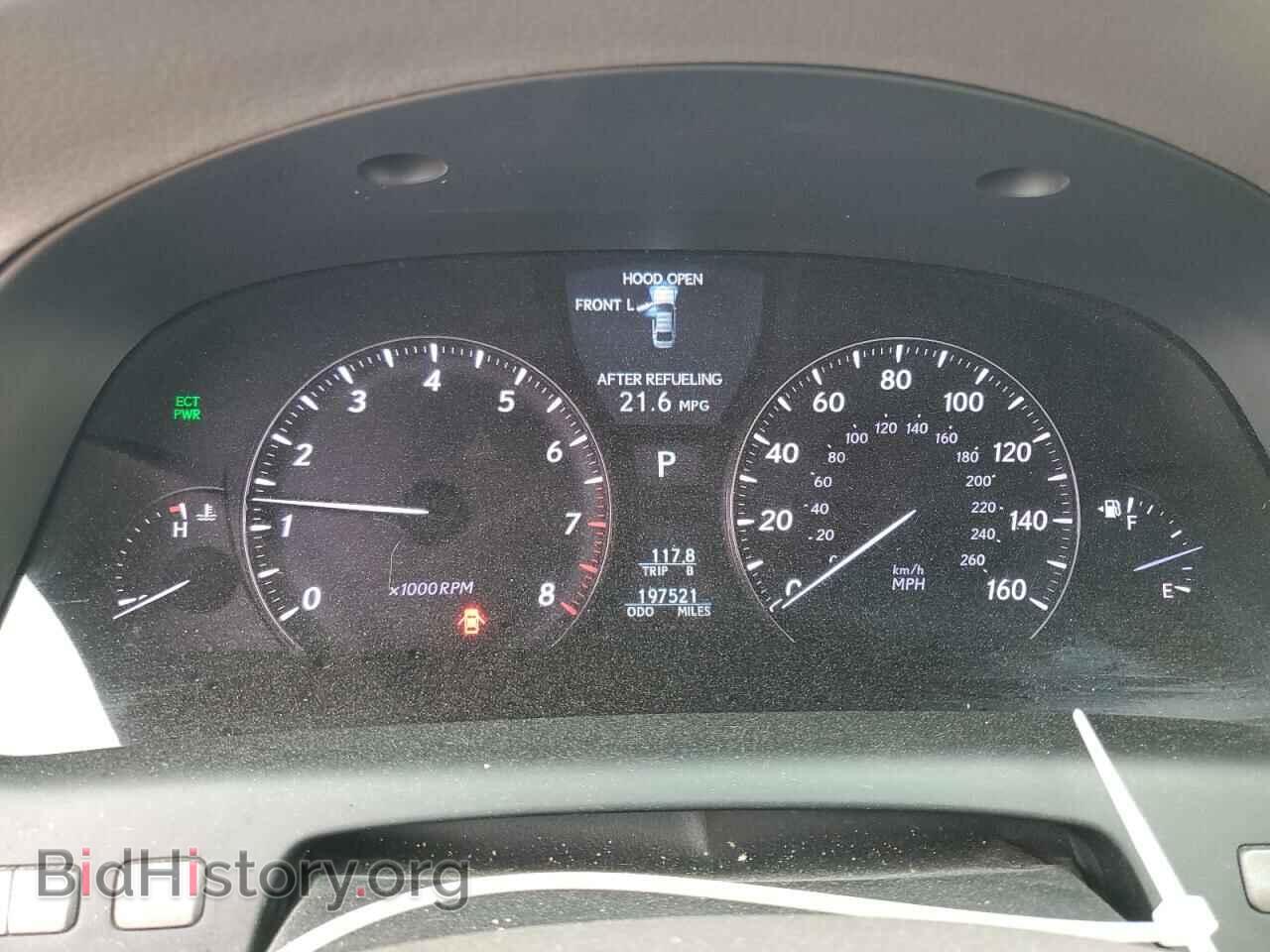 2011 LEXUS LS460 - VIN: JTHBL5EF2B5104343 - Фото 9