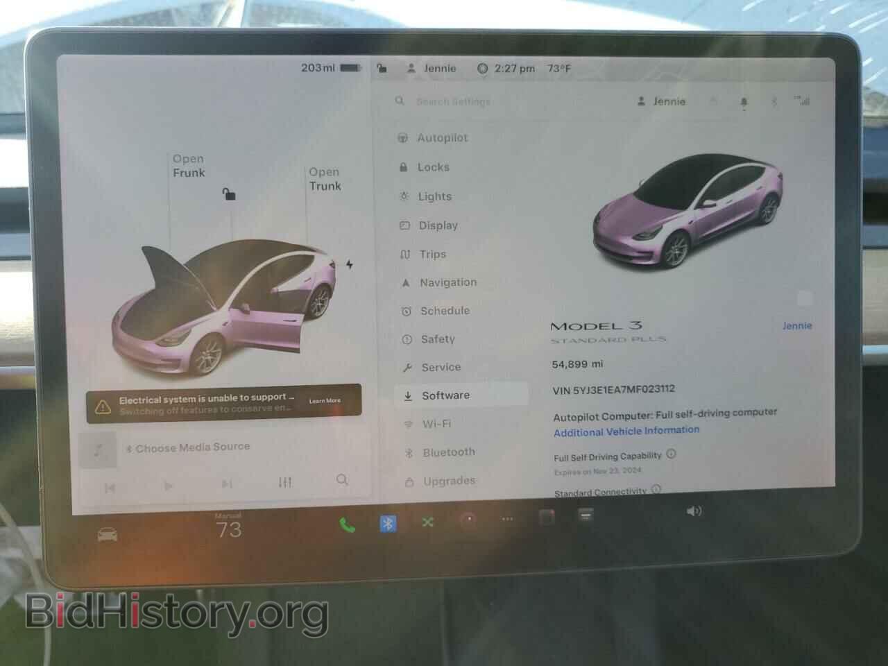 2021 TESLA MODEL 3 - VIN: 5YJ3E1EA7MF023112 - Фото 9