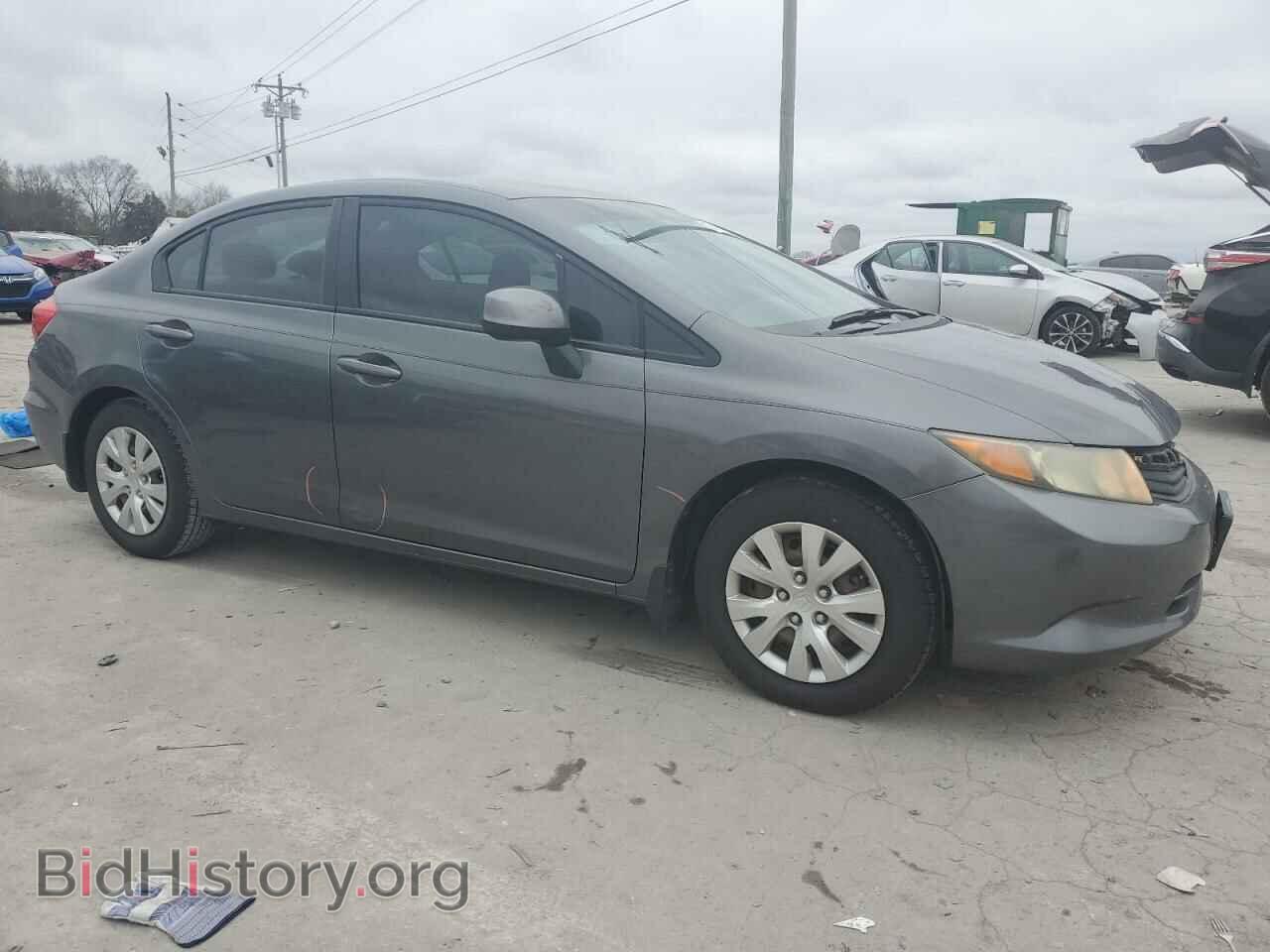 2012 HONDA CIVIC - VIN: 2HGFB2F53CH306386 - Фото 4