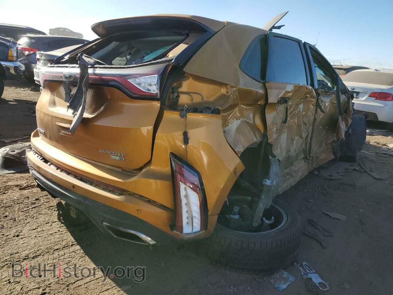 2015 FORD EDGE - VIN: 2FMTK4AP9FBB86246 - Фото 3