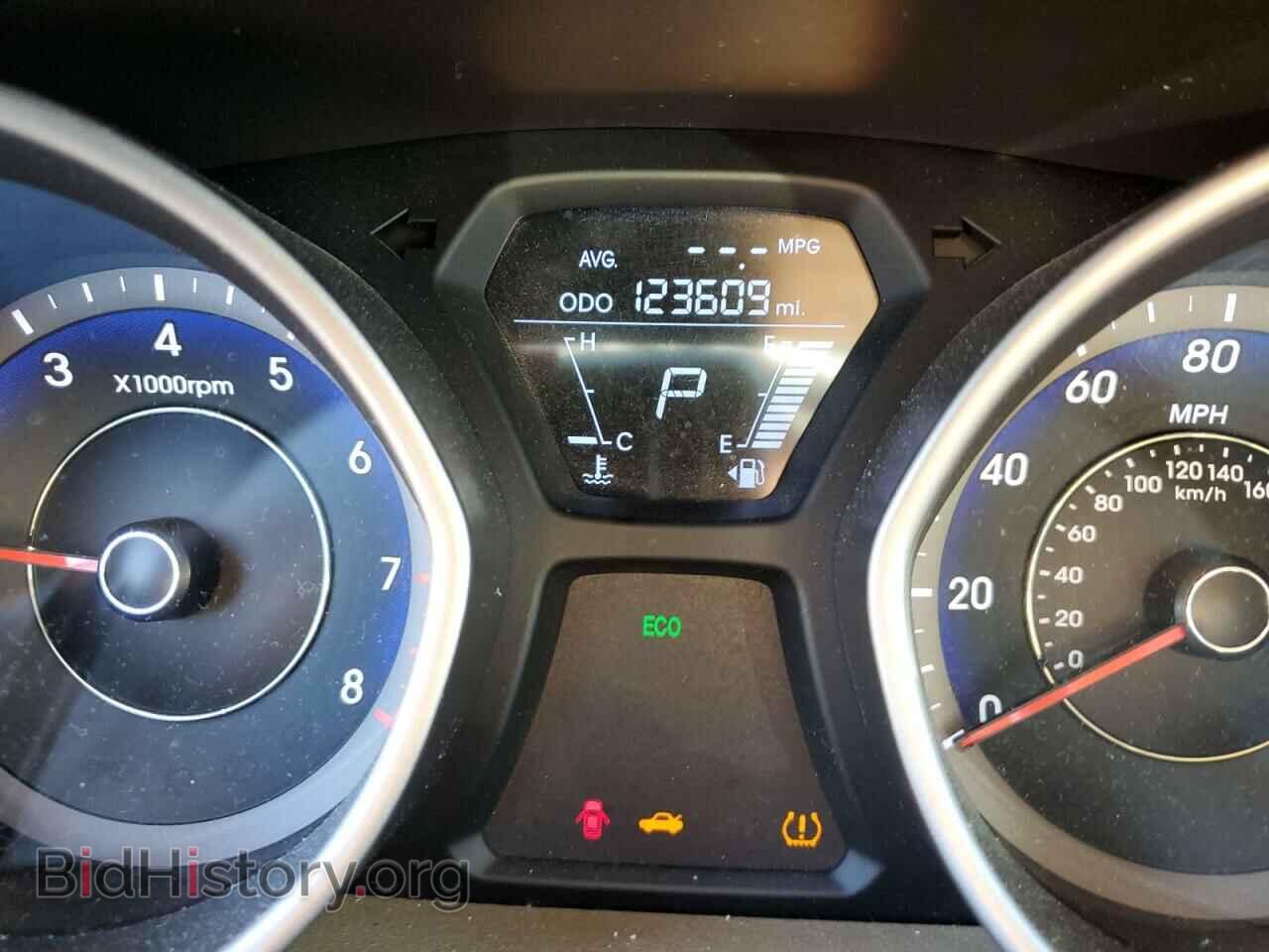 2012 HYUNDAI ELANTRA - VIN: KMHDH4AEXCU208164 - Фото 9
