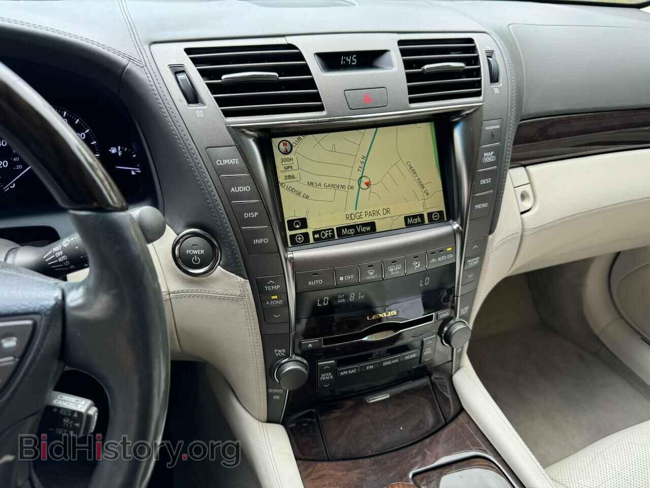 2008 LEXUS LS600 - VIN: JTHDU46F885002794 - Photo 9