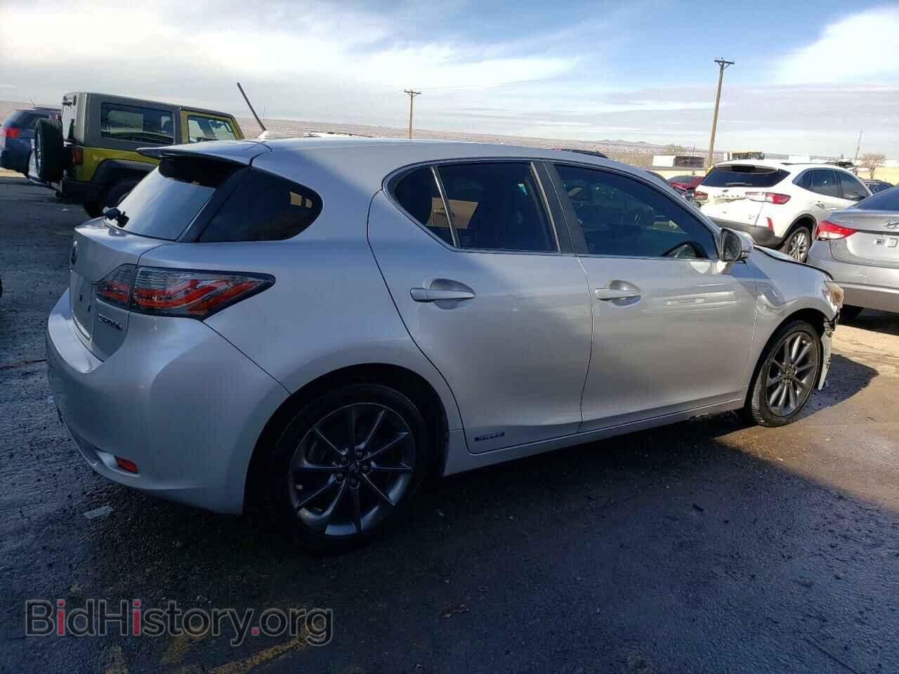 2012 LEXUS CT 200 - VIN: JTHKD5BH7C2085486 - Фото 3