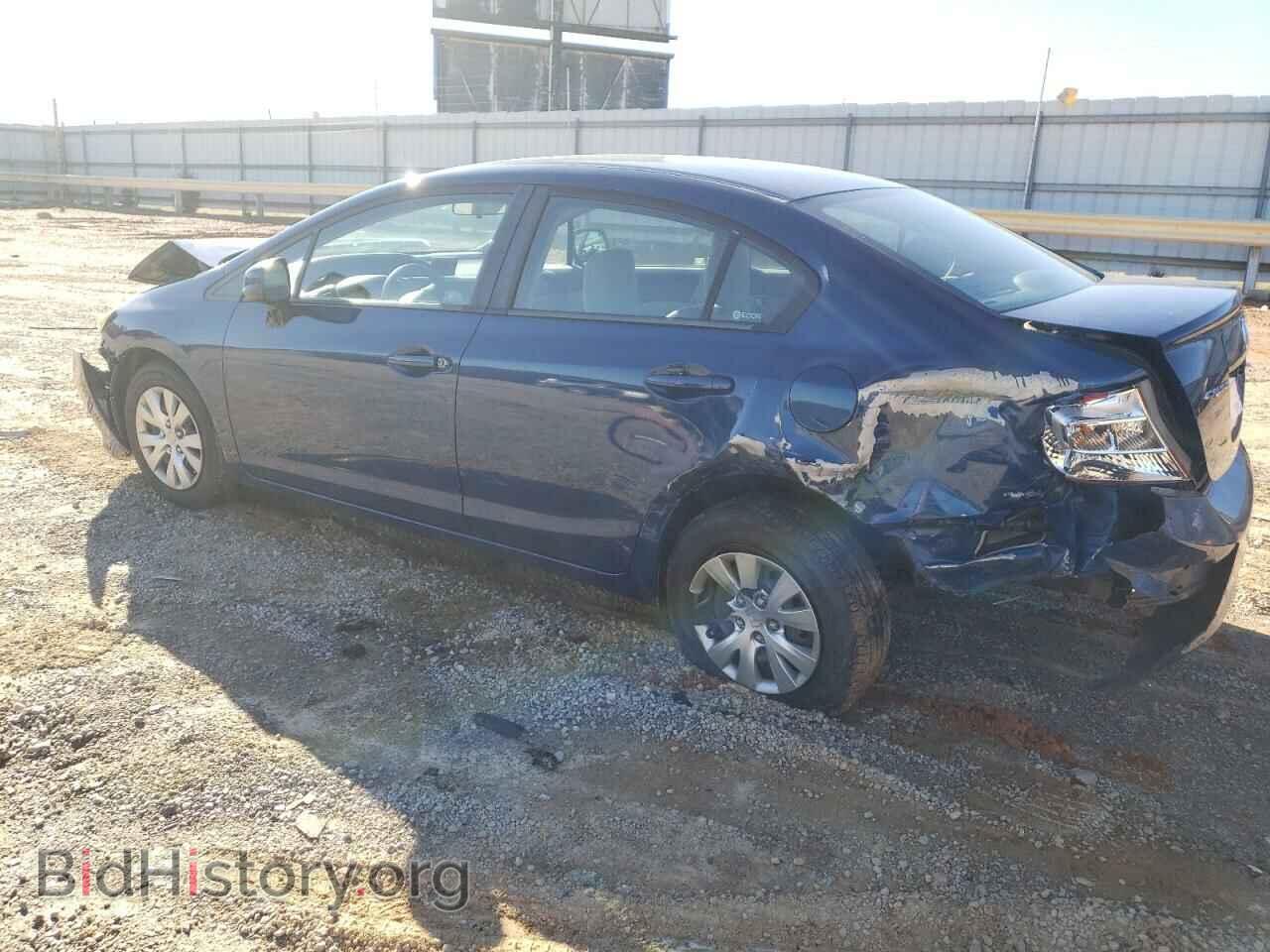 2012 HONDA CIVIC - VIN: 2HGFB2F52CH564396 - Фото 2
