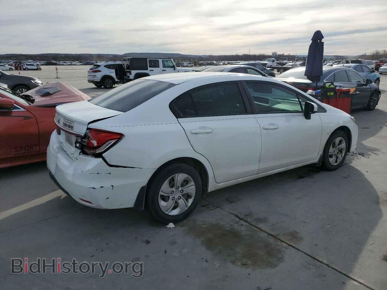 2014 HONDA CIVIC - VIN: 2HGFB2F59EH528529 - Фото 3