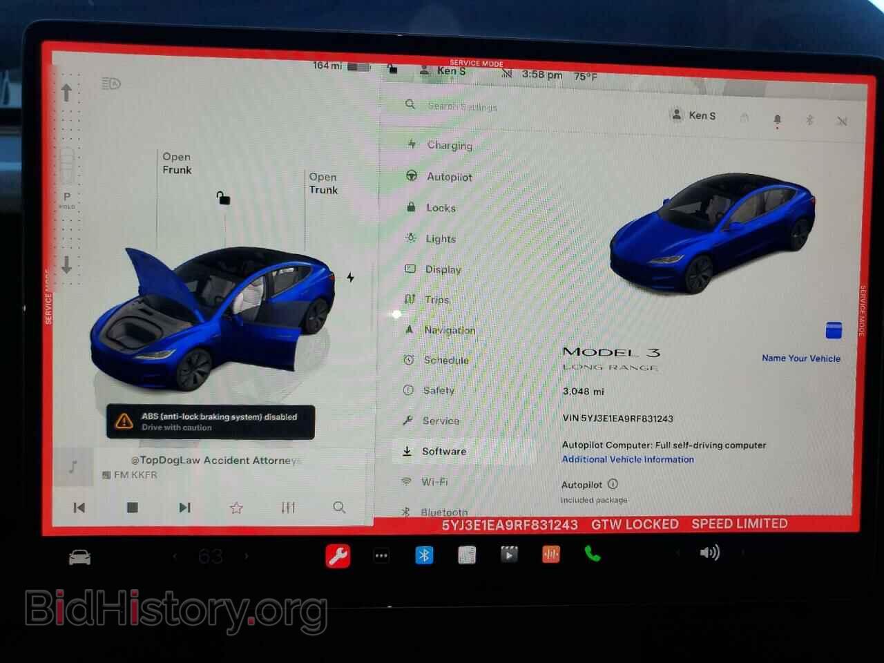 2024 TESLA MODEL 3 - VIN: 5YJ3E1EA9RF831243 - Photo 9
