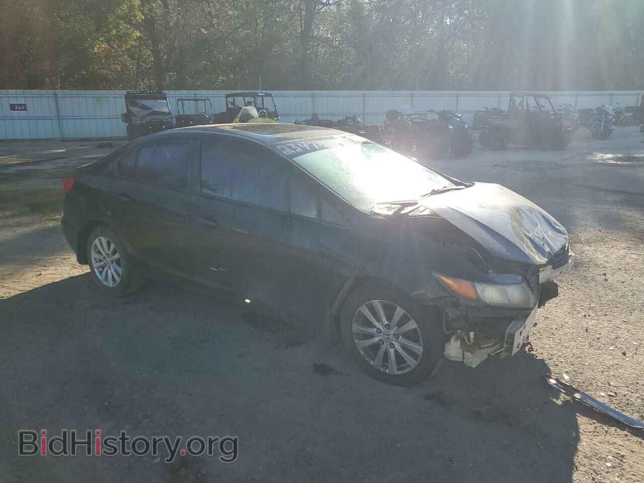 2012 HONDA CIVIC - VIN: 19XFB2F95CE042925 - Фото 4
