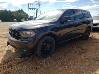 2016 Dodge DURANGO R/T, black — VIN 1C4SDJCT3GC403276, Copart
