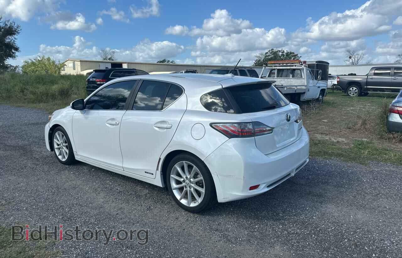 2012 LEXUS CT 200 - VIN: JTHKD5BH4C2080049 - Фото 3