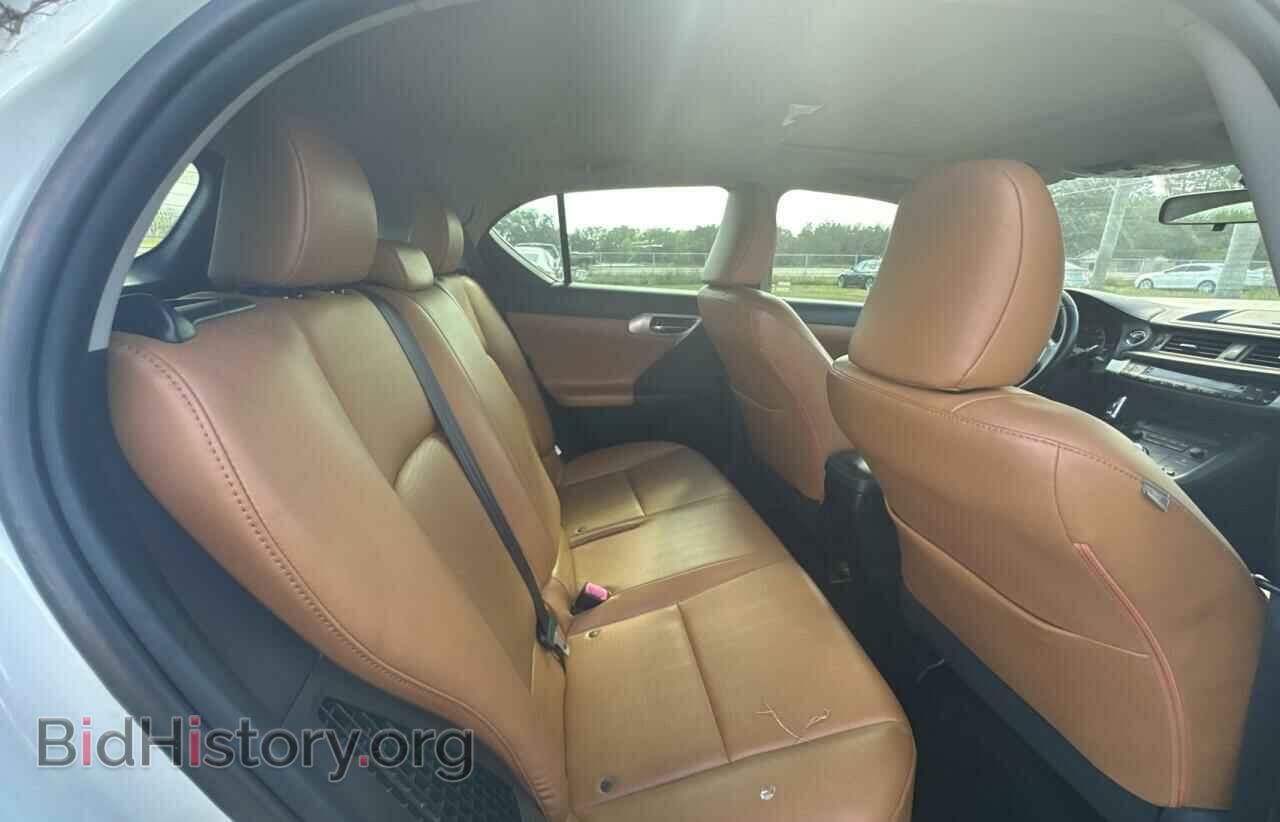 2012 LEXUS CT 200 - VIN: JTHKD5BH4C2080049 - Фото 6