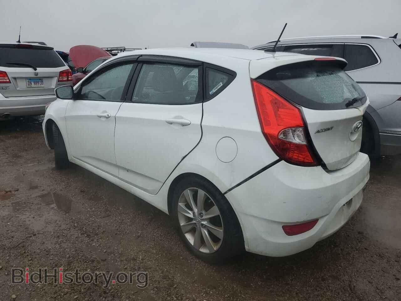 2012 HYUNDAI ACCENT - VIN: KMHCU5AEXCU017714 - Фото 2