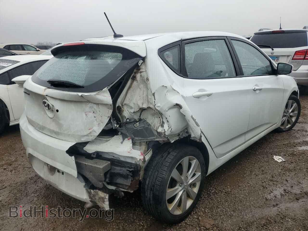 2012 HYUNDAI ACCENT - VIN: KMHCU5AEXCU017714 - Фото 3