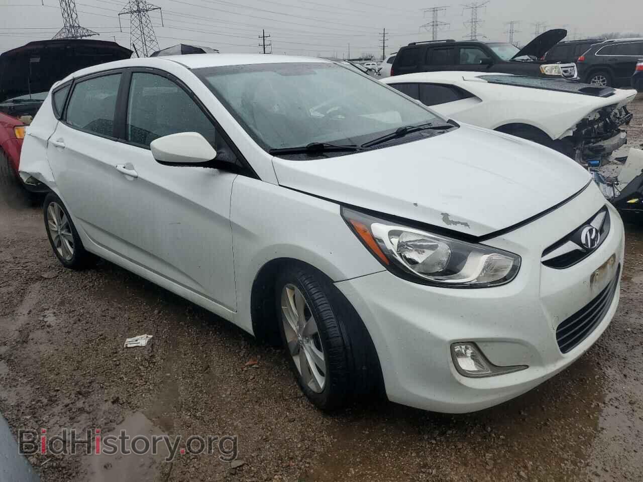 2012 HYUNDAI ACCENT - VIN: KMHCU5AEXCU017714 - Фото 4