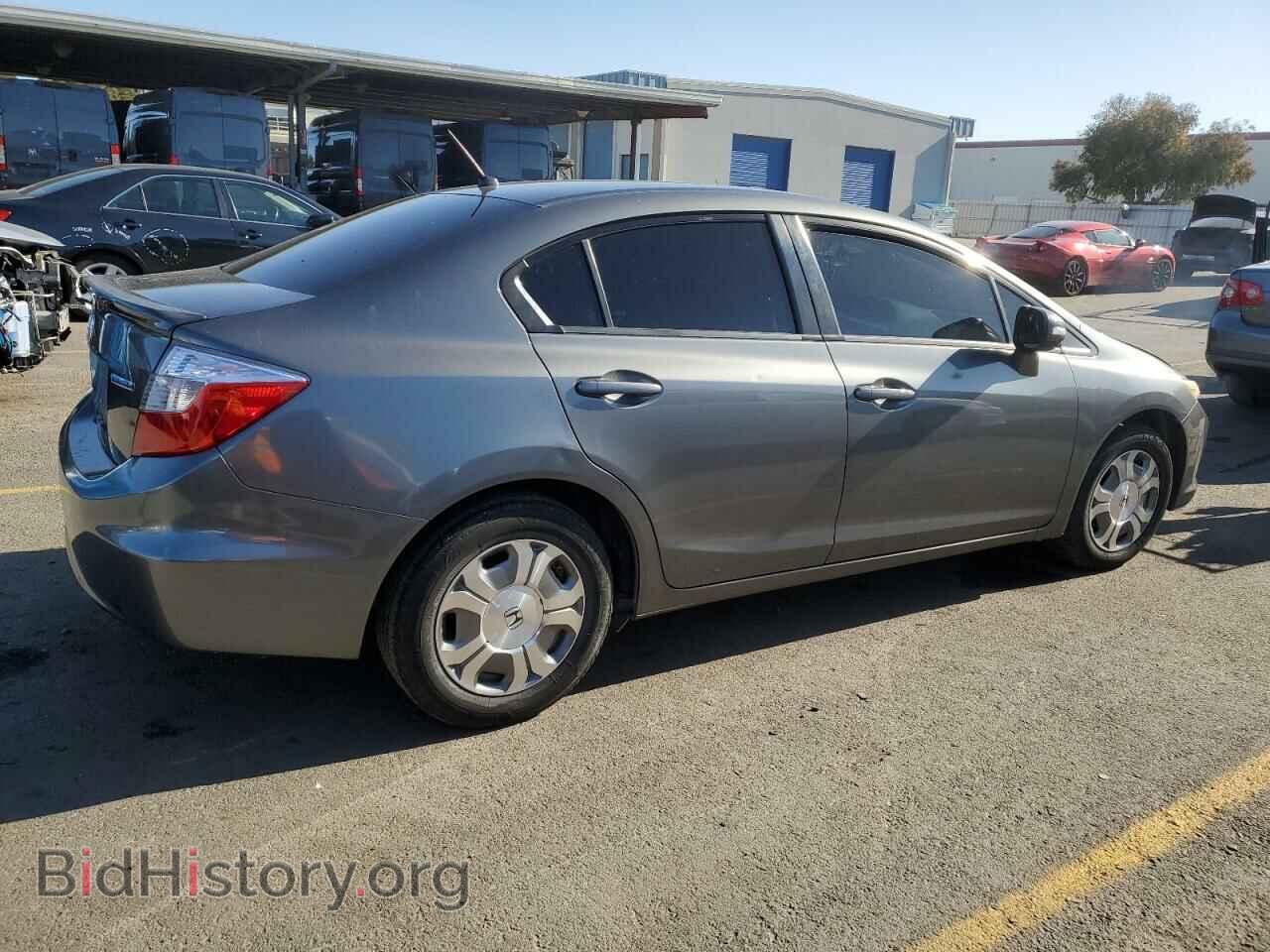 2012 HONDA CIVIC - VIN: JHMFB4F23CS005284 - Фото 3
