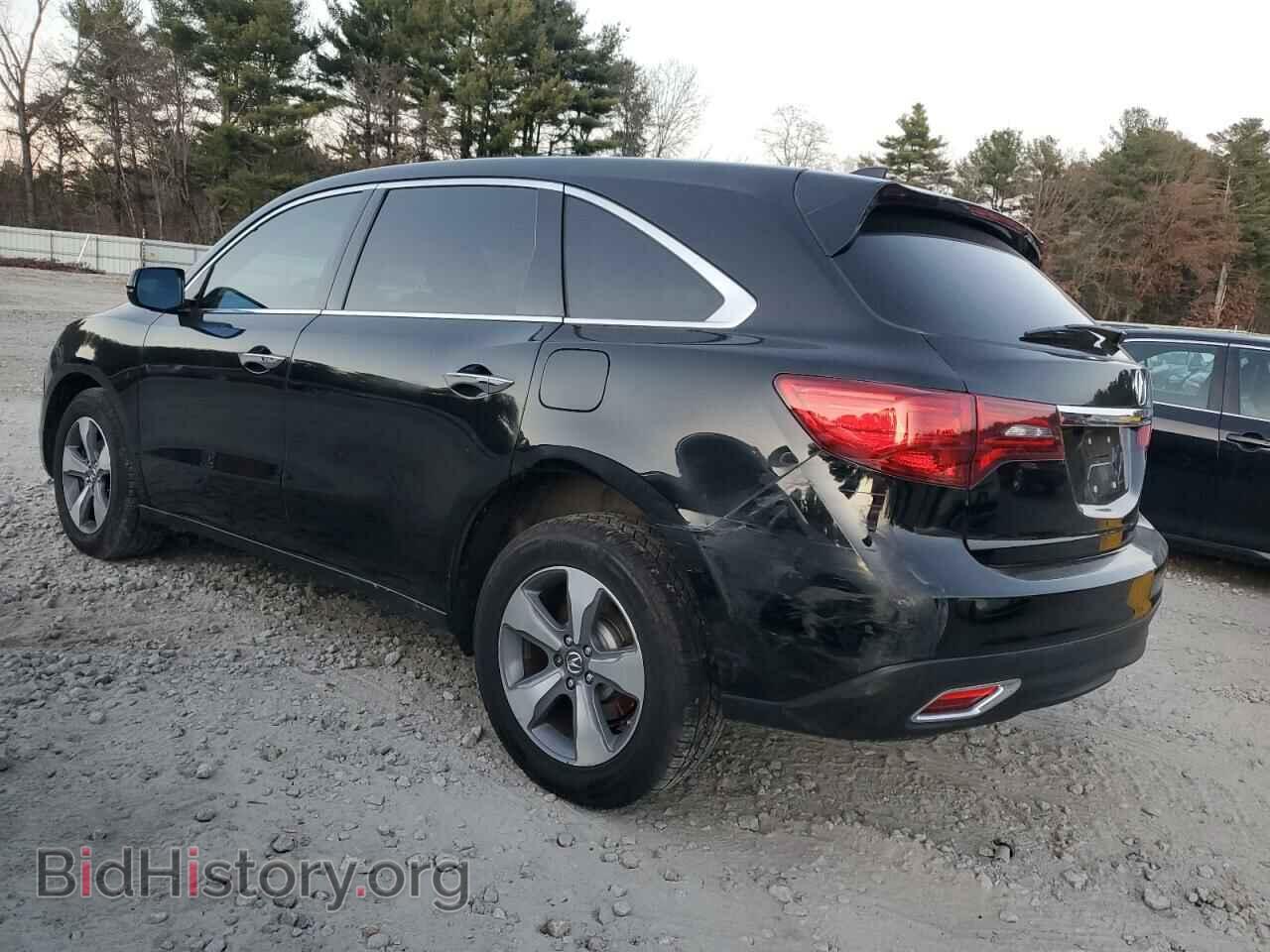 2014 ACURA MDX - VIN: 5FRYD4H21EB044343 - Фото 2