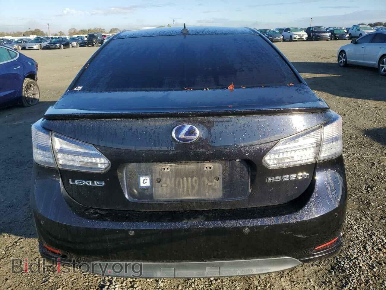 2010 LEXUS HS - VIN: JTHBB1BA6A2016240 - Фото 6
