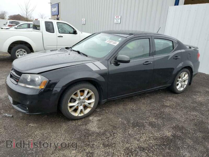 2014 Dodge AVENGER R/T (VIN 1C3CDZBG1EN136409) — photo 1 of 12, Copart, damage: front end