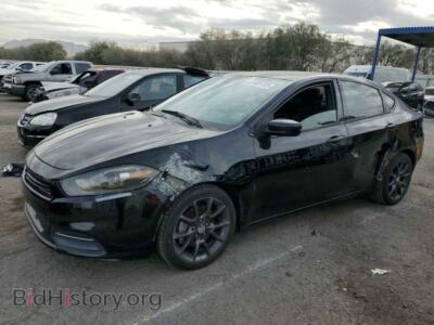 2015 Dodge DART SE, black — VIN 1C3CDFAA4FD414738, Copart
