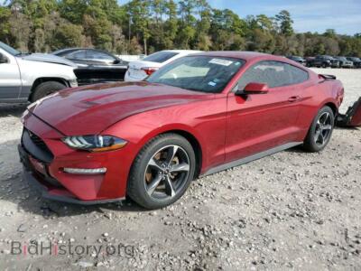 2018 Ford ALL MODELS Mustang, burgundy — VIN 1FA6P8TH1J5146438, Copart