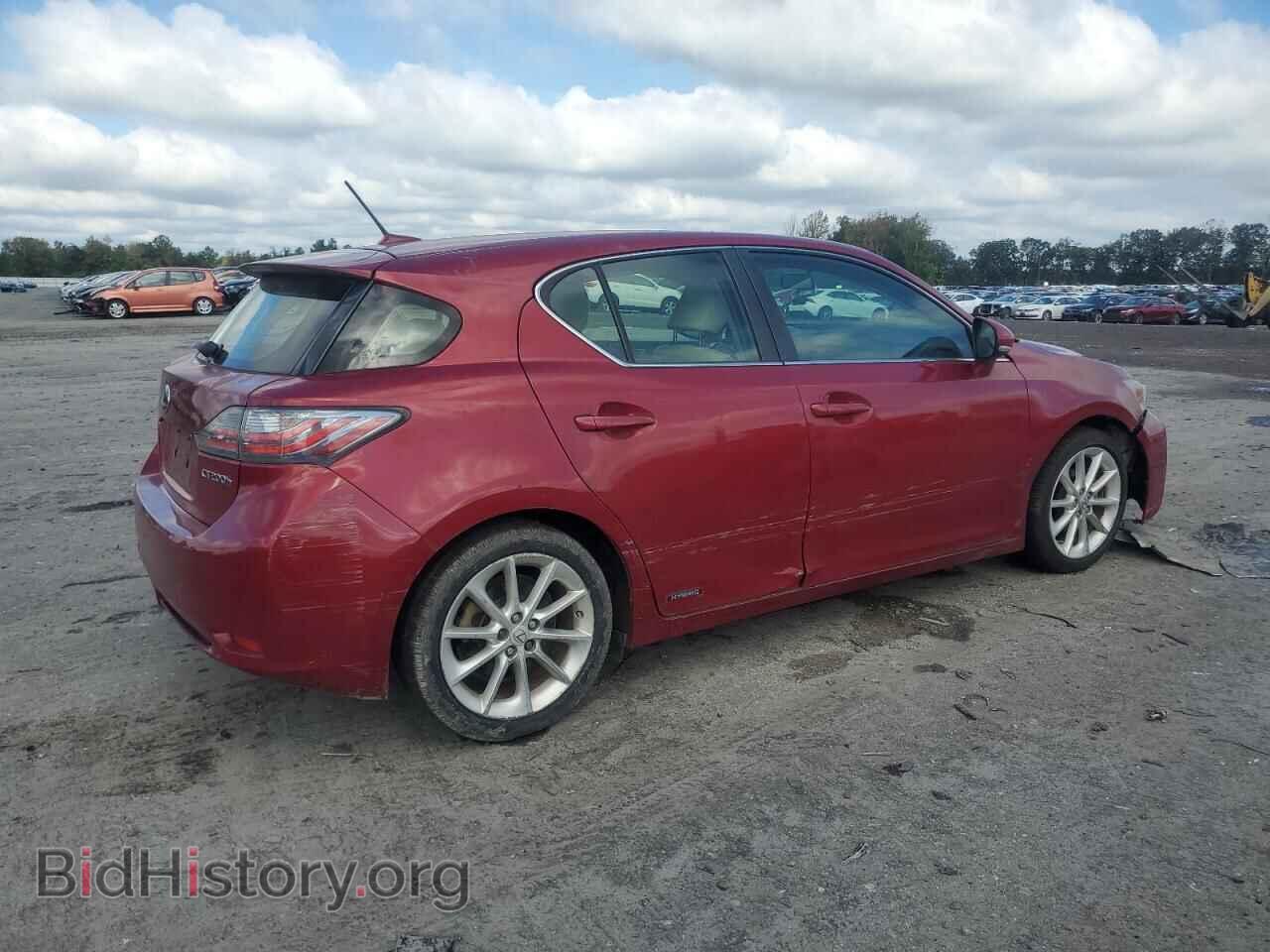 2012 LEXUS CT 200 - VIN: JTHKD5BH9C2115149 - Photo 3