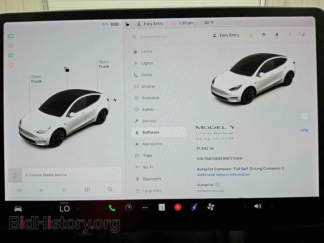 2022 TESLA MODEL Y - VIN: 7SAYGDEE8NF310841 - Фото 9