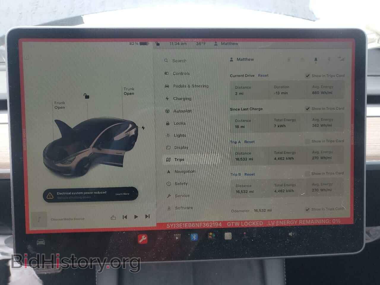 2022 TESLA MODEL 3 - VIN: 5YJ3E1EB6NF362194 - Photo 9