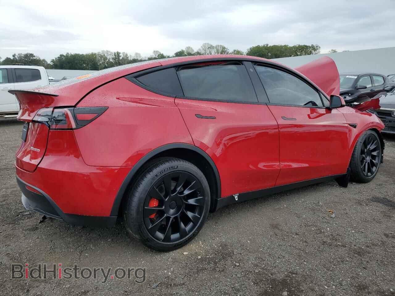 2022 TESLA MODEL Y - VIN: 7SAYGDEF2NF398505 - Фото 3