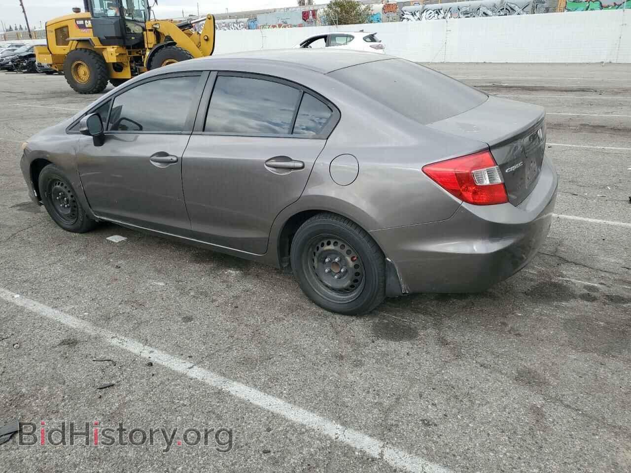 2012 HONDA CIVIC - VIN: 2HGFB2F56CH537363 - Фото 2
