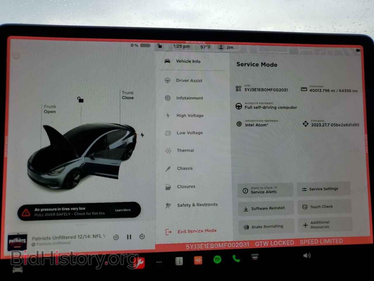 2021 TESLA MODEL 3 - VIN: 5YJ3E1EB0MF002031 - Photo 9