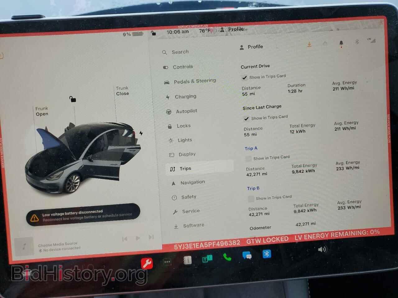 2023 TESLA MODEL 3 - VIN: 5YJ3E1EA5PF496382 - Photo 9
