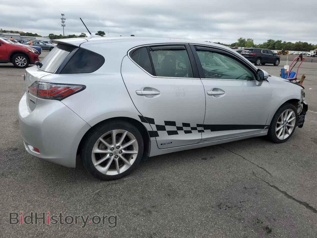 2011 LEXUS CT 200 - VIN: JTHKD5BH6B2040165 - Фото 3