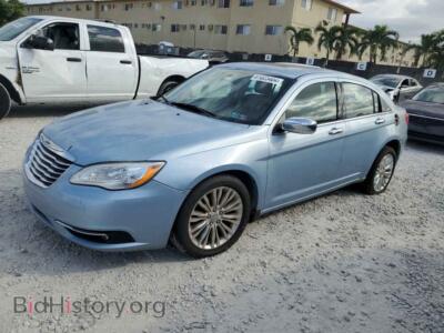2012 Chrysler 200 Limited, синий — VIN 1C3CCBCB3CN303265, Copart