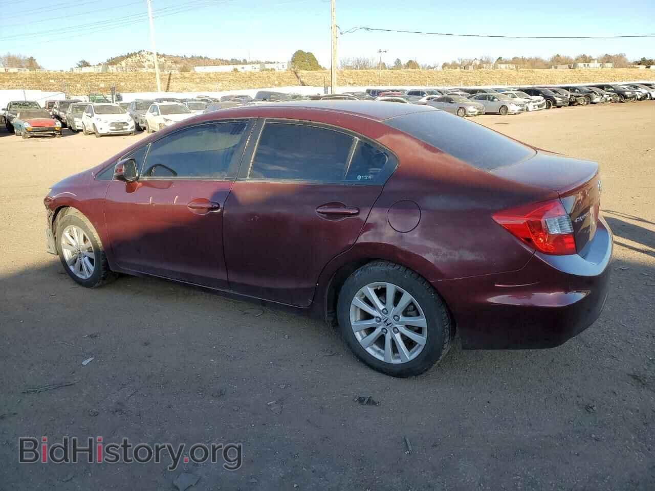 2012 HONDA CIVIC - VIN: 2HGFB2F80CH608499 - Фото 2