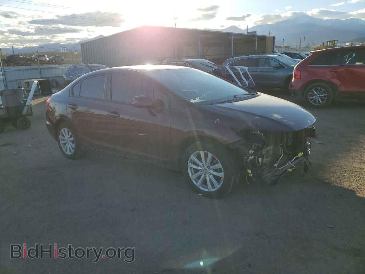 2012 HONDA CIVIC - VIN: 2HGFB2F80CH608499 - Фото 4