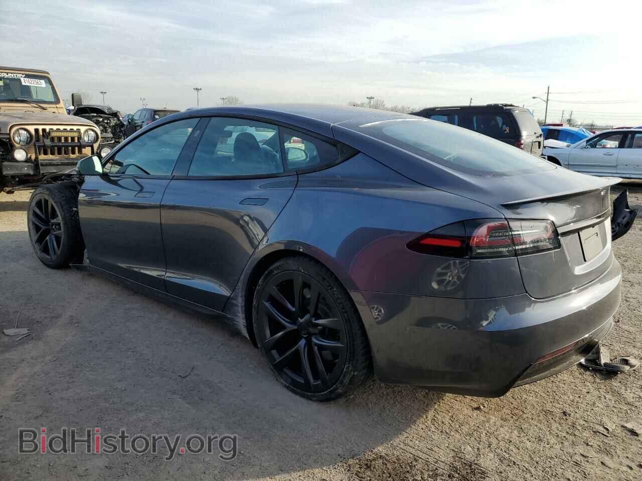 2022 TESLA MODEL S - VIN: 5YJSA1E67NF480006 - Фото 2