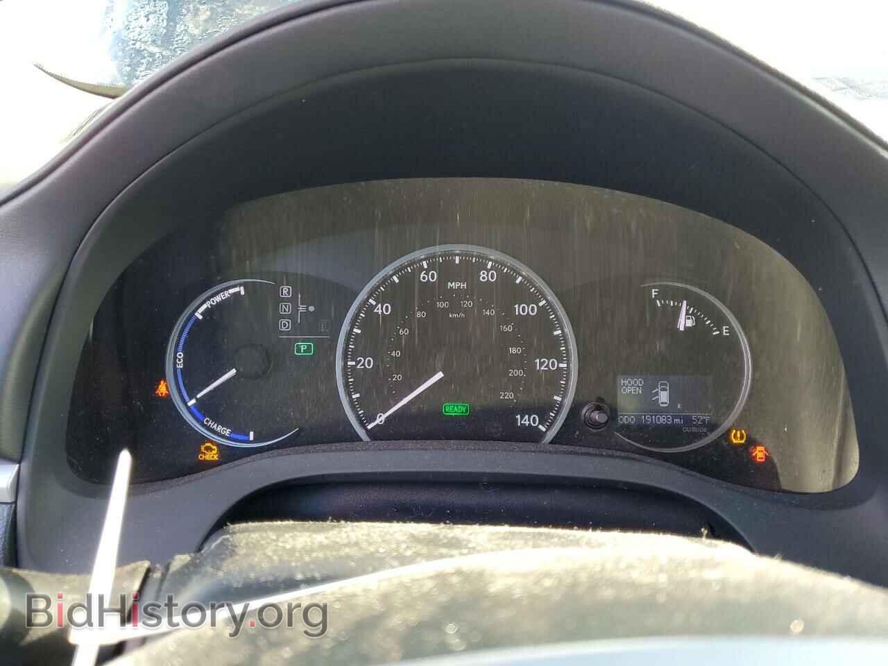 2011 LEXUS CT 200 - VIN: JTHKD5BH6B2031465 - Фото 9