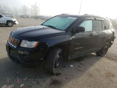 2012 Jeep COMPASS Sport, черный — VIN 1C4NJDBB3CD564084, Copart