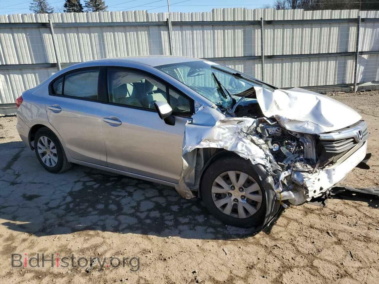 2012 HONDA CIVIC - VIN: 19XFB2F53CE321870 - Фото 4