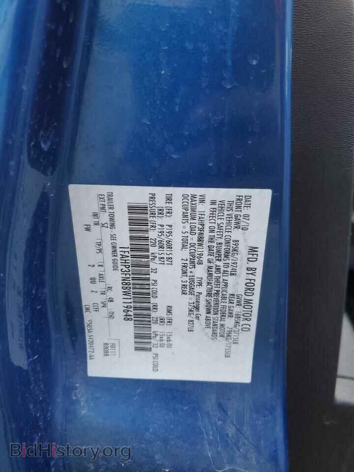 2011 FORD FOCUS - VIN: 1FAHP3FN8BW119648 - Фото 12