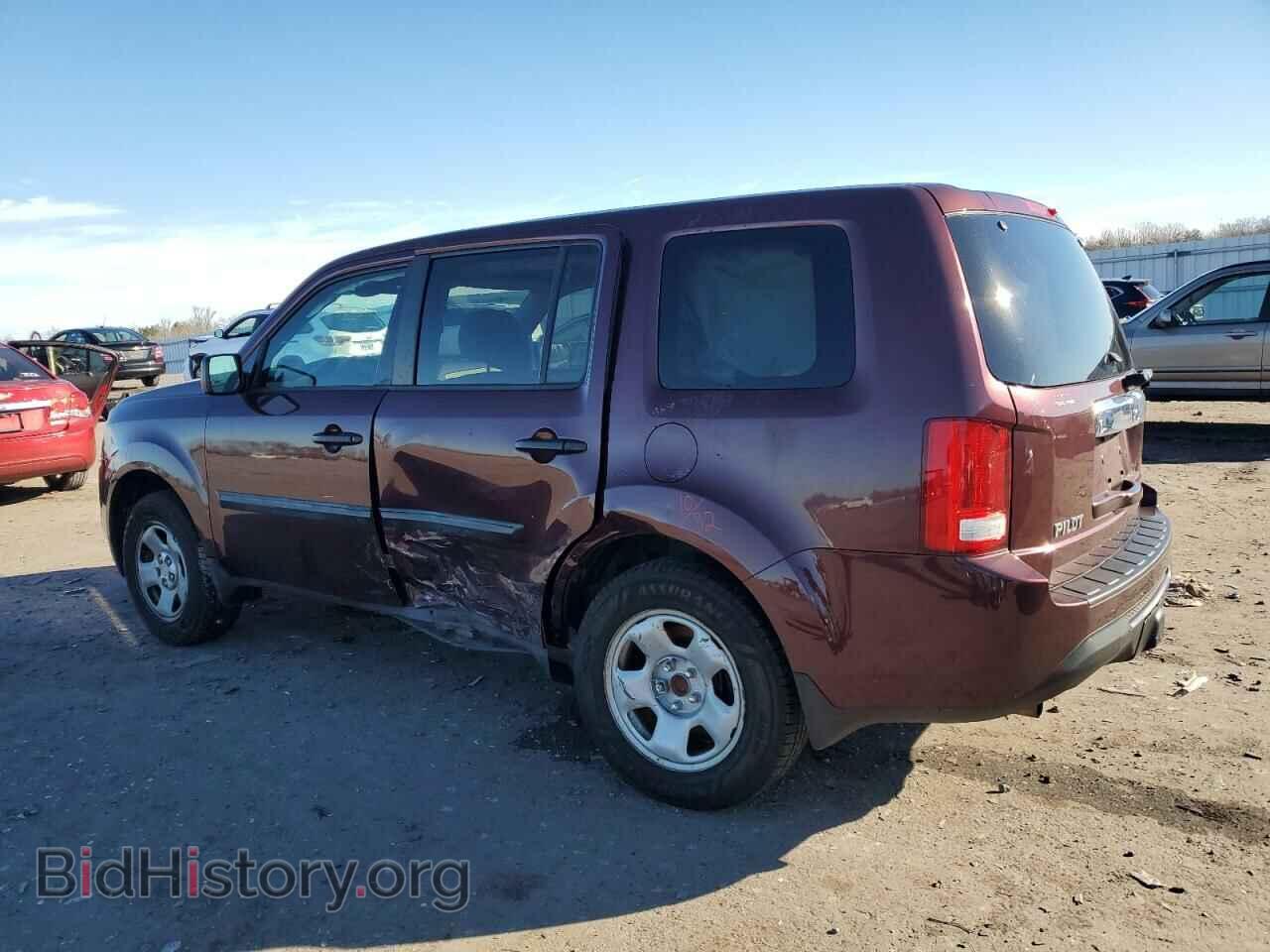 2014 HONDA PILOT - VIN: 5FNYF3H23EB007669 - Фото 2