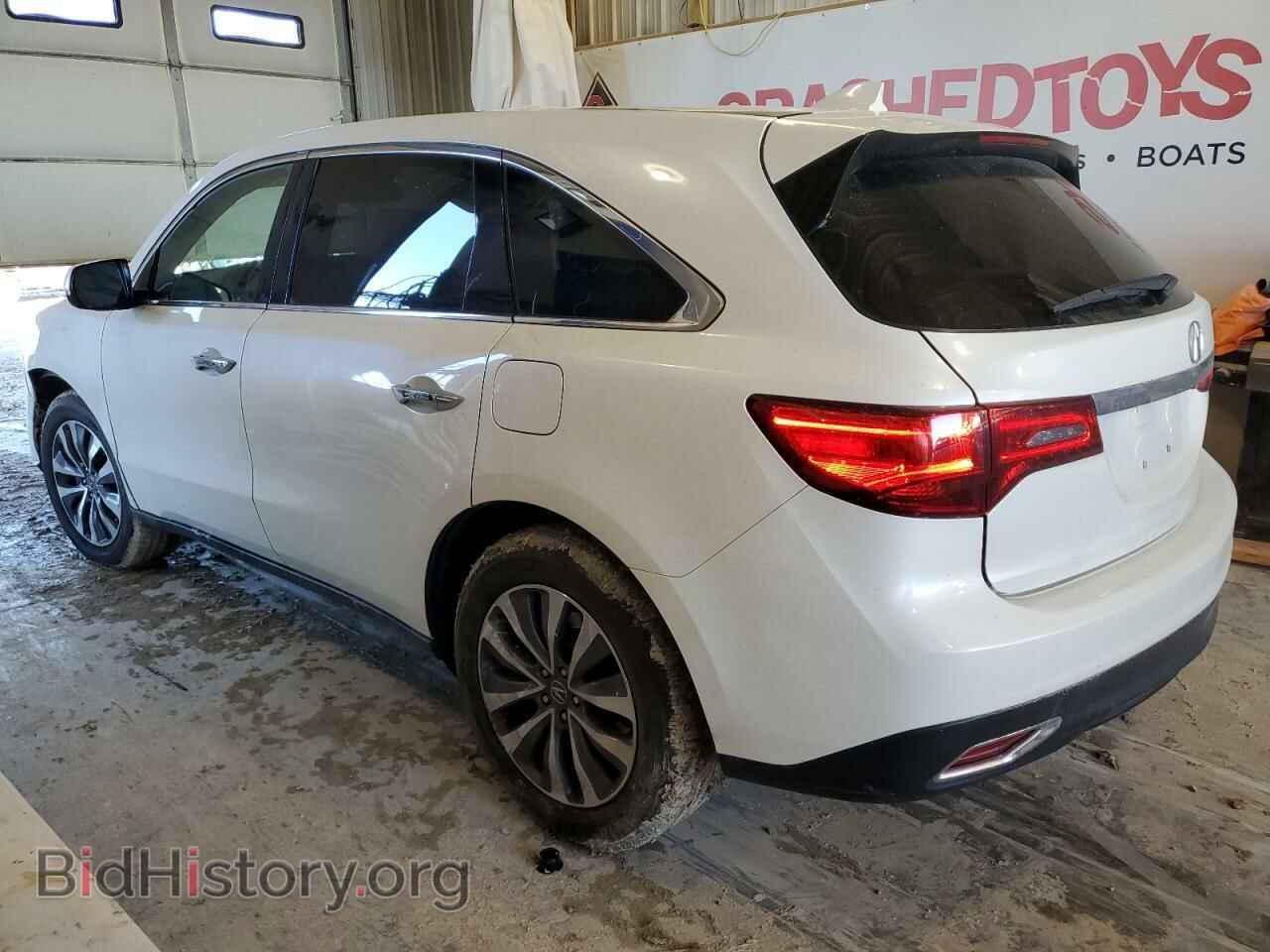 2014 ACURA MDX - VIN: 5FRYD4H69EB035439 - Фото 2