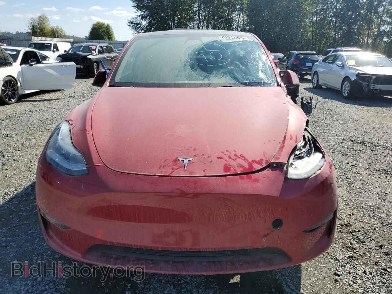 2022 TESLA MODEL Y - VIN: 7SAYGAEE2NF427474 - Фото 5