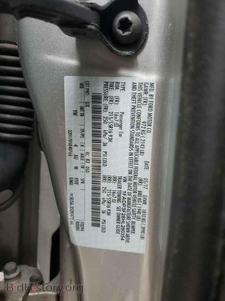 2017 FORD FOCUS - VIN: 1FADP3F28HL280354 - Photo 12