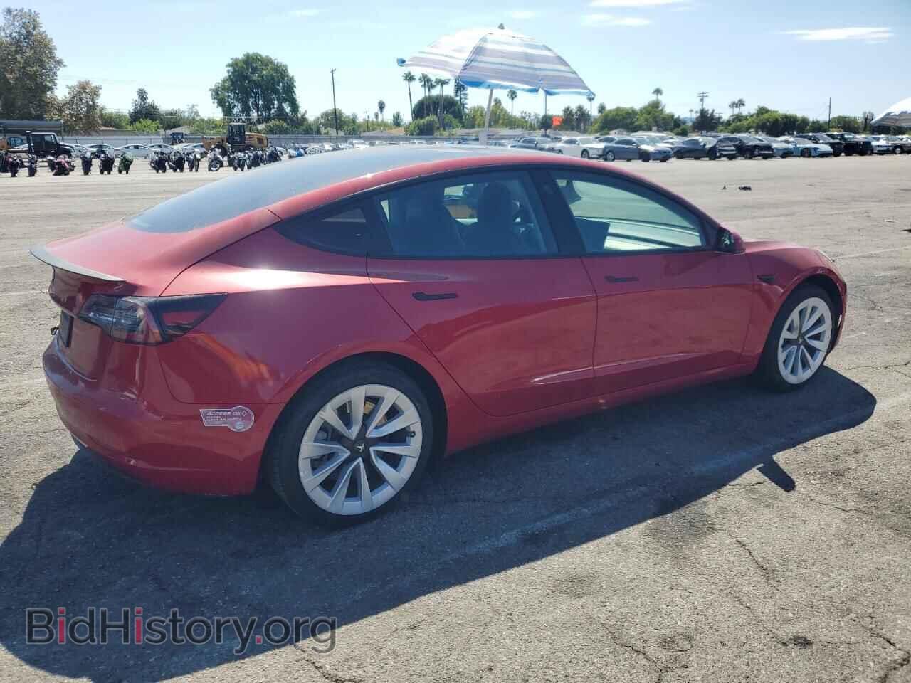 2022 TESLA MODEL 3 - VIN: 5YJ3E1EA7NF190149 - Photo 3