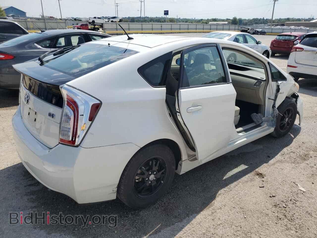 2012 TOYOTA PRIUS - VIN: JTDKN3DU2C5382628 - Фото 3