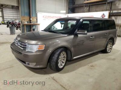 2012 Ford FLEX SEL, tan — VIN 2FMGK5CC5CBD08954, Copart
